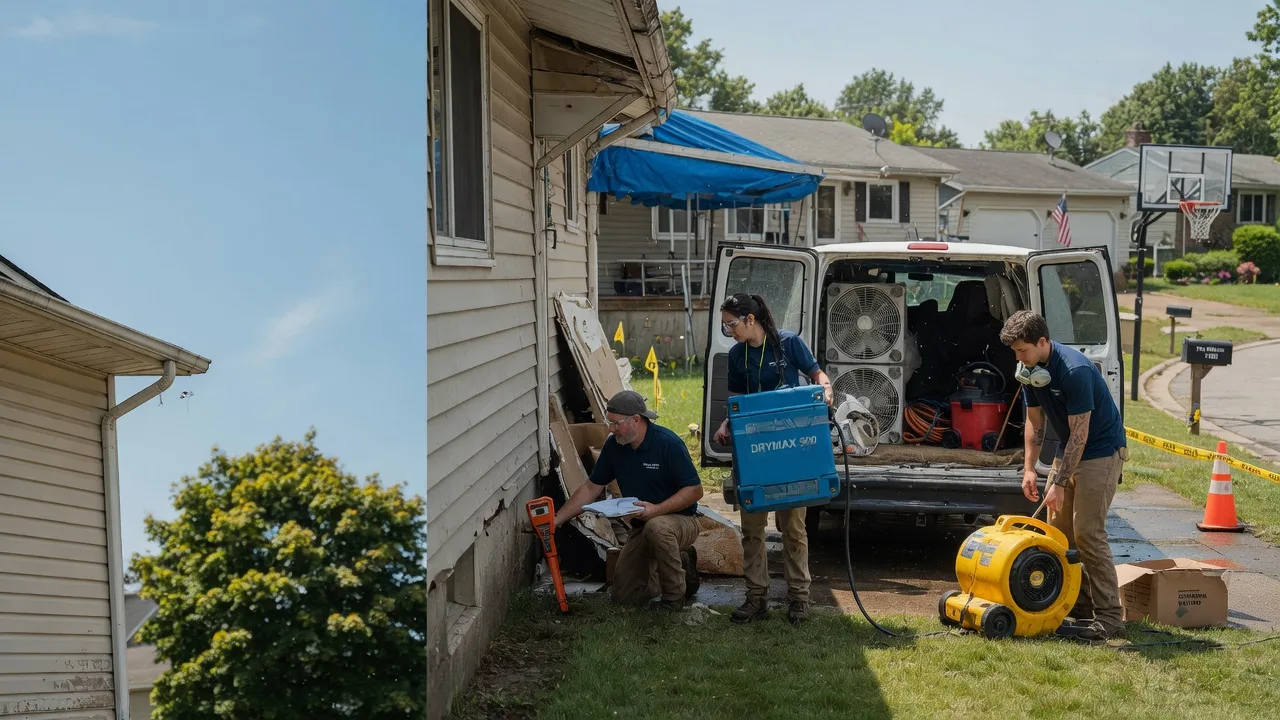 Ceiling Leak Cleanup in Glenwood City, WI near me