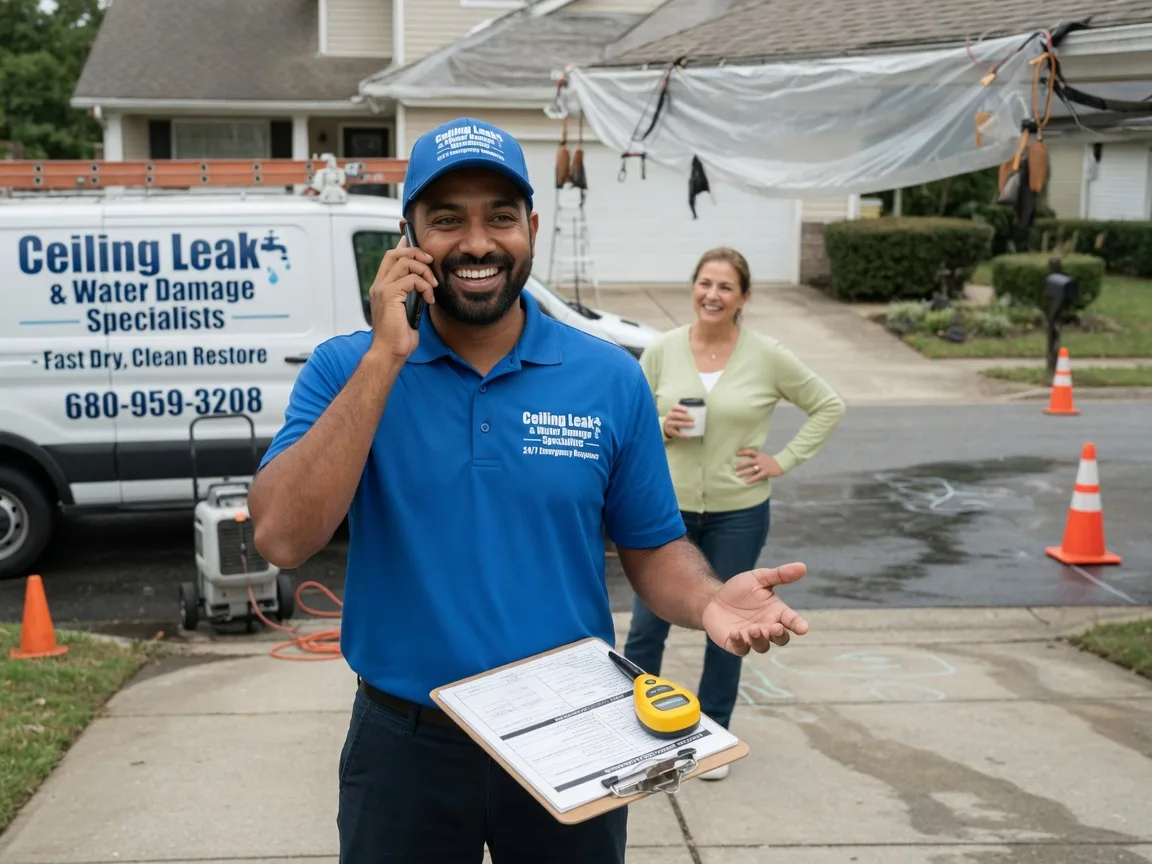Ceiling Leak Cleanup Glenwood City, WI FAQs